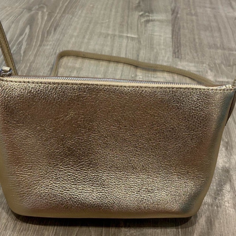 Madewell Metallic Gold Crossbody Bag